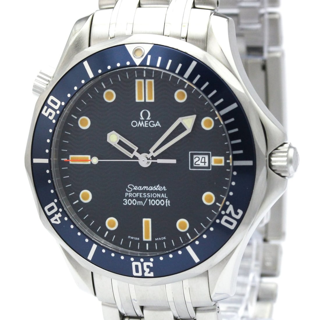 OMEGA Seamaster Professional 300M Quartz Mens Watch 2541.80 Polished: --- Catalog ---Category: SizeCase Diameter: 41mm / 1.61''Category: DesignType: WristwatchStyle: SportGender: MenColor (Dial): BlueMaterial (Band): Stainless steelMaterial (Case): Stainless steelCatego