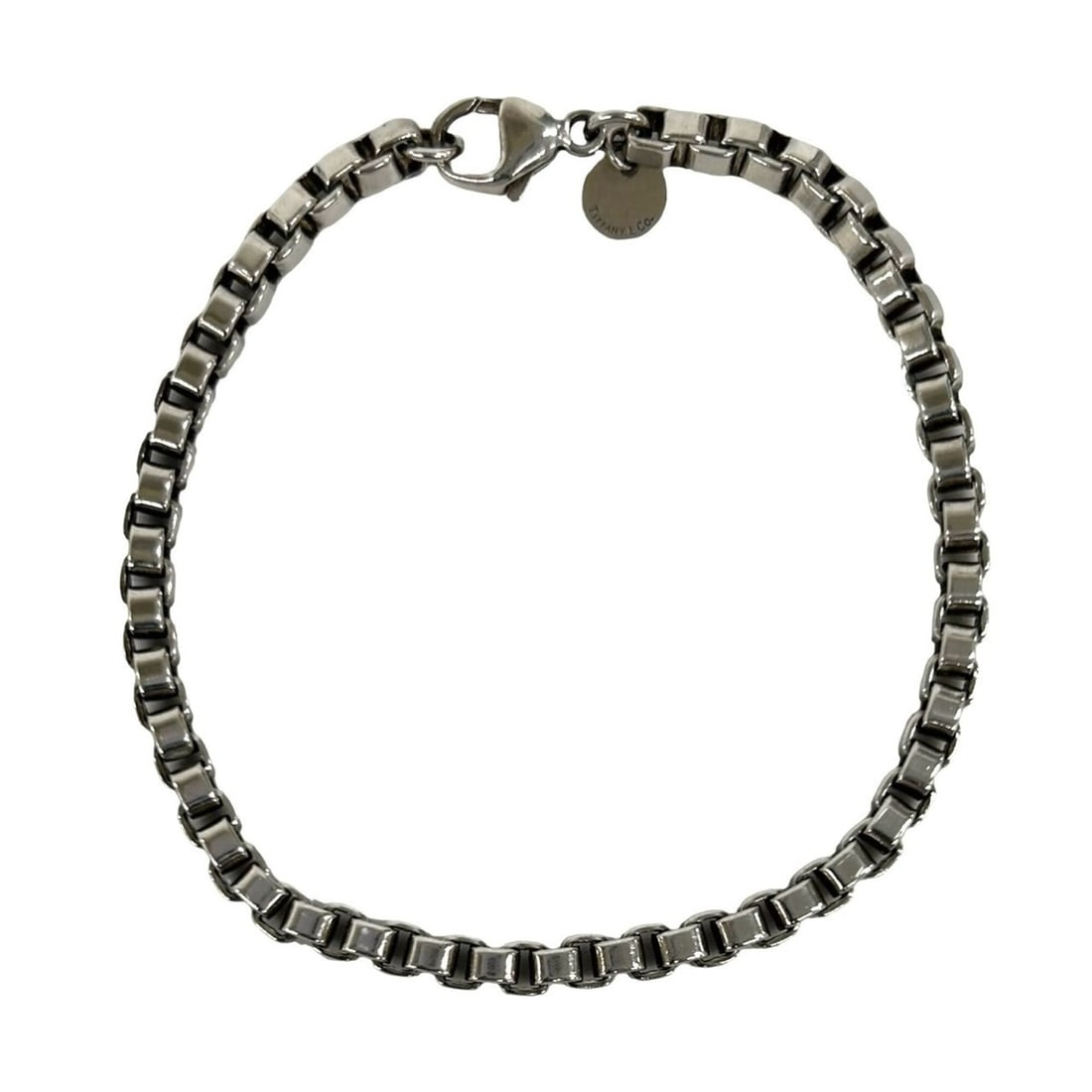 TIFFANY&Co. Tiffany Vintage Venetian Bracelet, Sterling Silver 925 Chain Bangle Accessory, 95619: --- Catalog ---Category: SizeLength: 18.5cm / 7.28''Category: DesignType: Charm braceletColor: SilverGender: WomenMaterial: Silver 925Category: GeneralBrand: Tiffany--- Item List ---Section: Condition