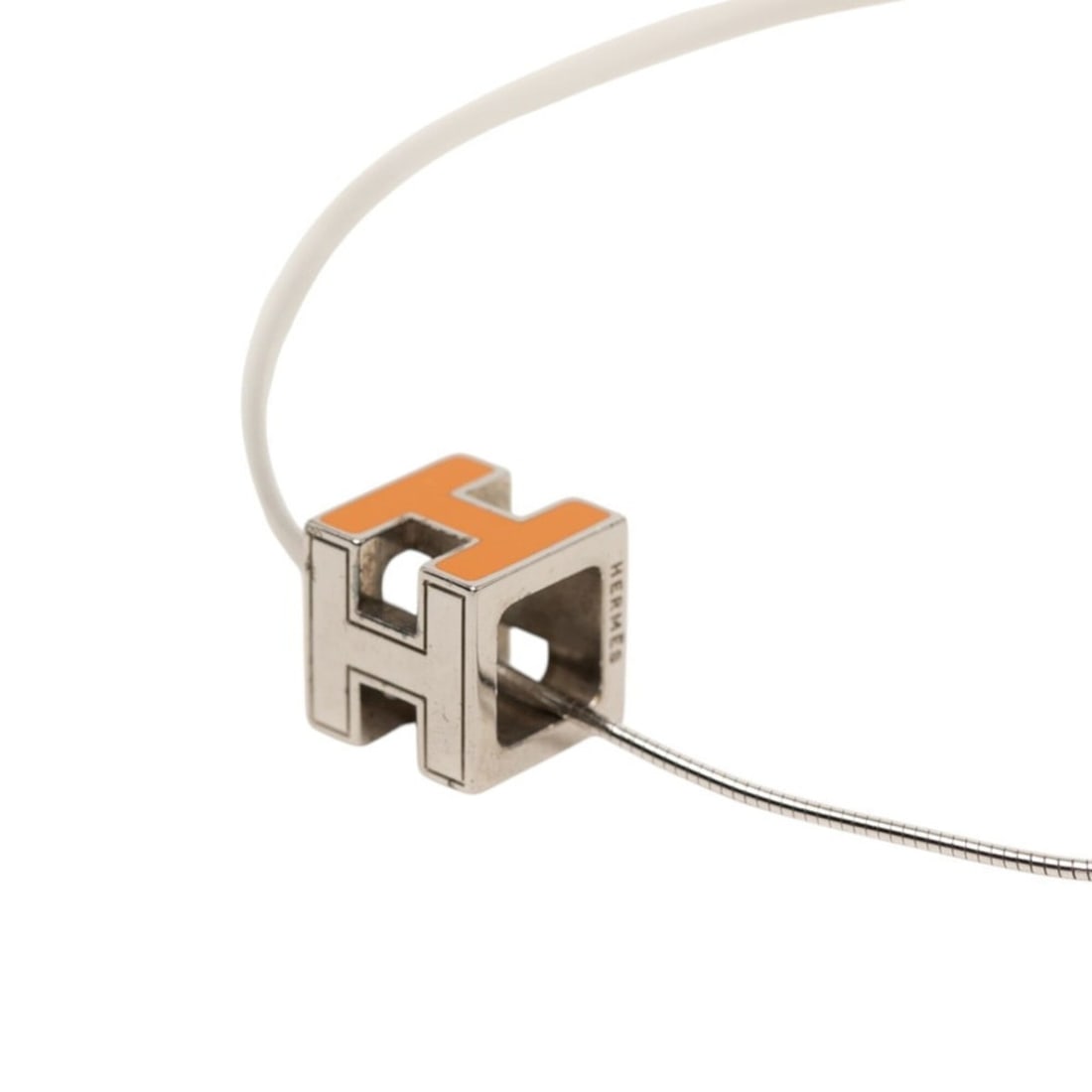 Hermes Cage d'H H-Cube Necklace, SV925 Silver, Women's: --- Catalog ---Category: SizePendant Size: 11.9mm x 11.8mm / 0.46'' x 0.46''Neck Circumference: 43 cm / 16.92''Category: DesignGender: WomenMaterial: Silver 925Necklace Type: NecklaceCategory: General