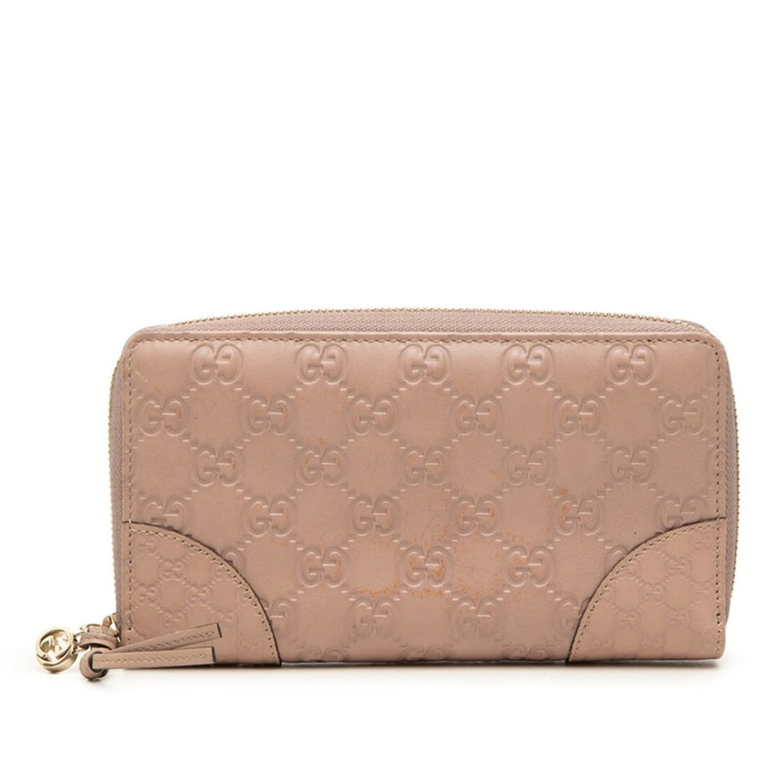 Gucci Guccissima Round Zip Long Wallet 323397 Beige Leather Women's GUCCI: --- Catalog ---Category: SizeSize (HxWxD): 11cm x 19cm x 2.5cm / 4.33'' x 7.48'' x 0.98''Category: DesignType: Long wallet (bi-fold)Color: BeigeGender: WomenMaterial: Leather Category: GeneralMPN: 323
