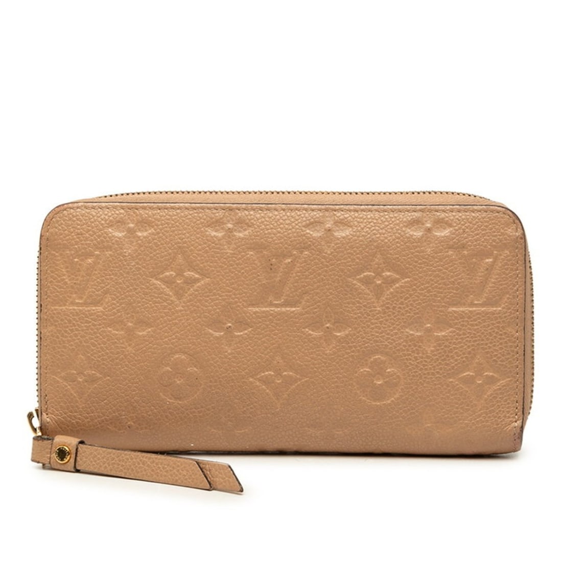 Louis Vuitton Monogram Empreinte Zippy Wallet Long Wallet, Round Zipper, M61866, Beige Leather,: --- Catalog ---Category: SizeSize (HxWxD): 10cm x 19.5cm x 2.3cm / 3.93'' x 7.67'' x 0.9''Category: DesignType: Long wallet (bi-fold)Color: BeigeGender: WomenMaterial: Leather Category: GeneralMPN: M6