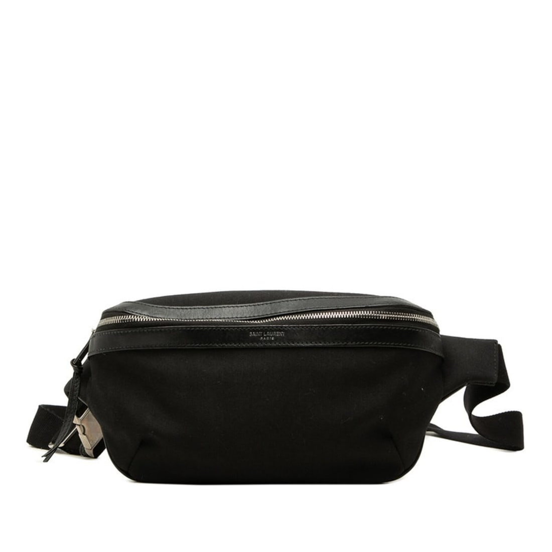 Saint Laurent Body Bag Waist 557831 Black Canvas Leather Women's SAINT LAURENT: --- Catalog ---Category: SizeSize (HxWxD): 12.5cm x 25cm x 2.5cm / 4.92'' x 9.84'' x 0.98''Category: DesignType: Sling bagColor: BlackGender: WomenMaterial: Canvas , Leather Category: GeneralMPN: 5578