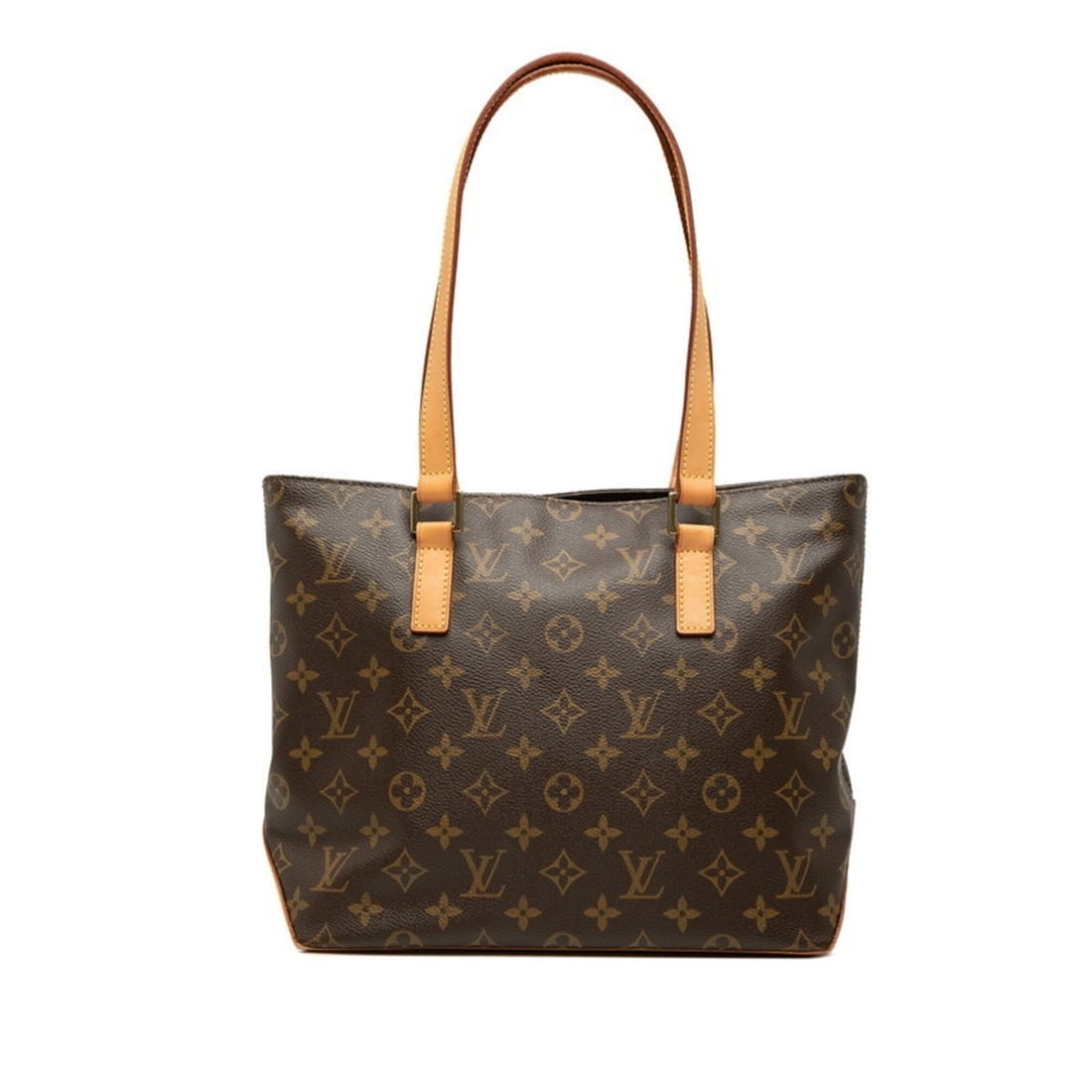 Louis Vuitton Monogram Cabas Piano Tote Bag M51148 Brown Leather Women's LOUIS VUITTON: --- Catalog ---Category: SizeSize (HxWxD): 24cm x 27.5cm x 12cm / 9.44'' x 10.82'' x 4.72''Category: DesignType: Tote bagColor: BrownGender: WomenMaterial: PVC , Leather Category: GeneralBrand: Louis 