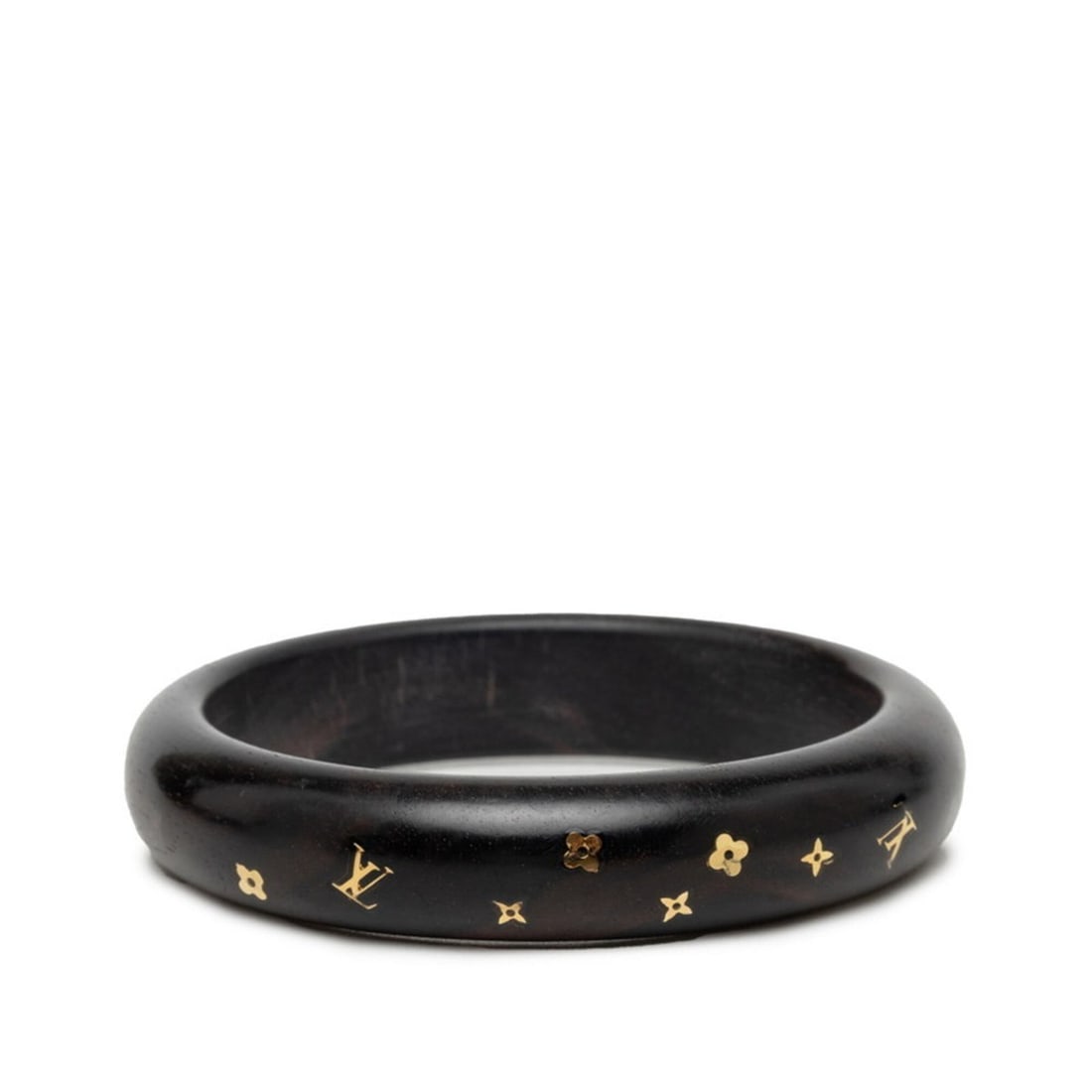 Louis Vuitton Monogram Bracelet Sylvania TPM Bangle M66010 Dark Brown Gold Wood Women's LOUIS: --- Catalog ---Category: SizeLength: 19.5cm / 7.67''Category: DesignType: Charm braceletColor: Dark brown, GoldGender: WomenMaterial: WoodCategory: GeneralBrand: Louis Vuitton--- Item List ---Section:
