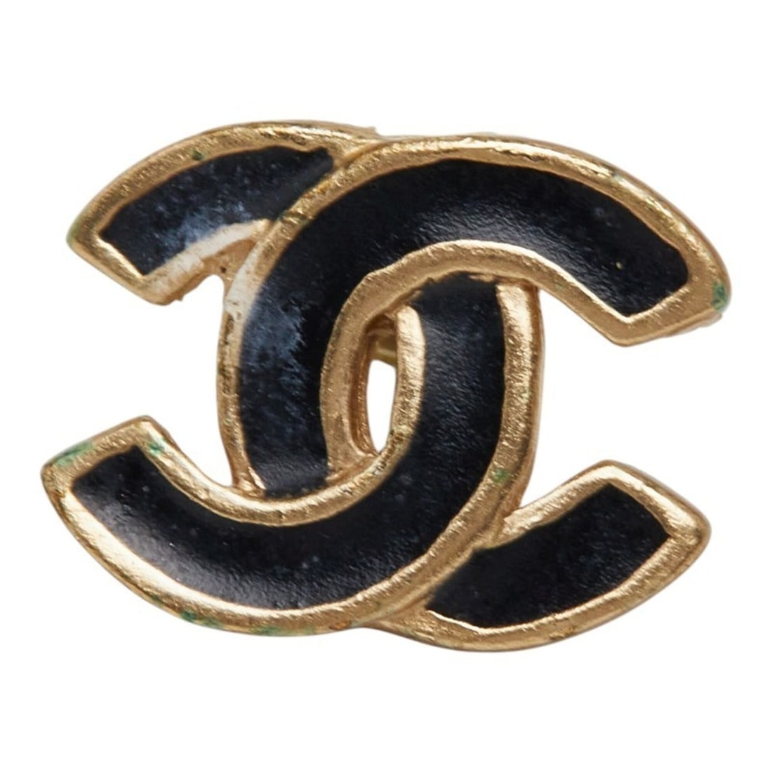 Chanel Coco Mark Stud Earrings 02A Gold Black Plated Women's CHANEL: --- Catalog ---Category: SizeSize (HxWxD): 11.50mm x 15.00mm / 0.45'' x 0.59''Category: DesignType: Stud earringsColor: Black, GoldGender: WomenMaterial: Gold platingCategory: GeneralBrand: Chanel--- 