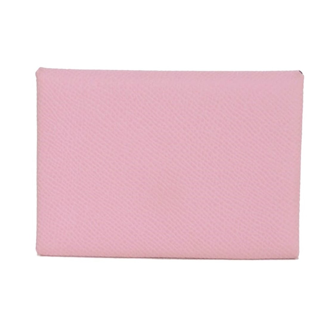 Hermes Calvi Duo Coin Case, Calfskin, Pastel Light Pink, Card Case/Pass Veau Epsom Leather, Mauve: --- Catalog ---Category: DesignType: Card caseColor: PinkGender: WomenMaterial: Epsom leather Category: GeneralBrand: HermesCategory: Physical PropertiesWeight: 43g / 1.51oz.Size (HxWxD): 7.4cm x 10.5