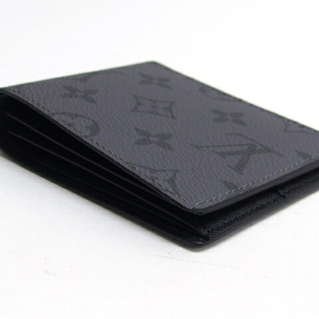 Louis Vuitton Monogram Eclipse Reverse Portefeuille Slender M80906 - 5