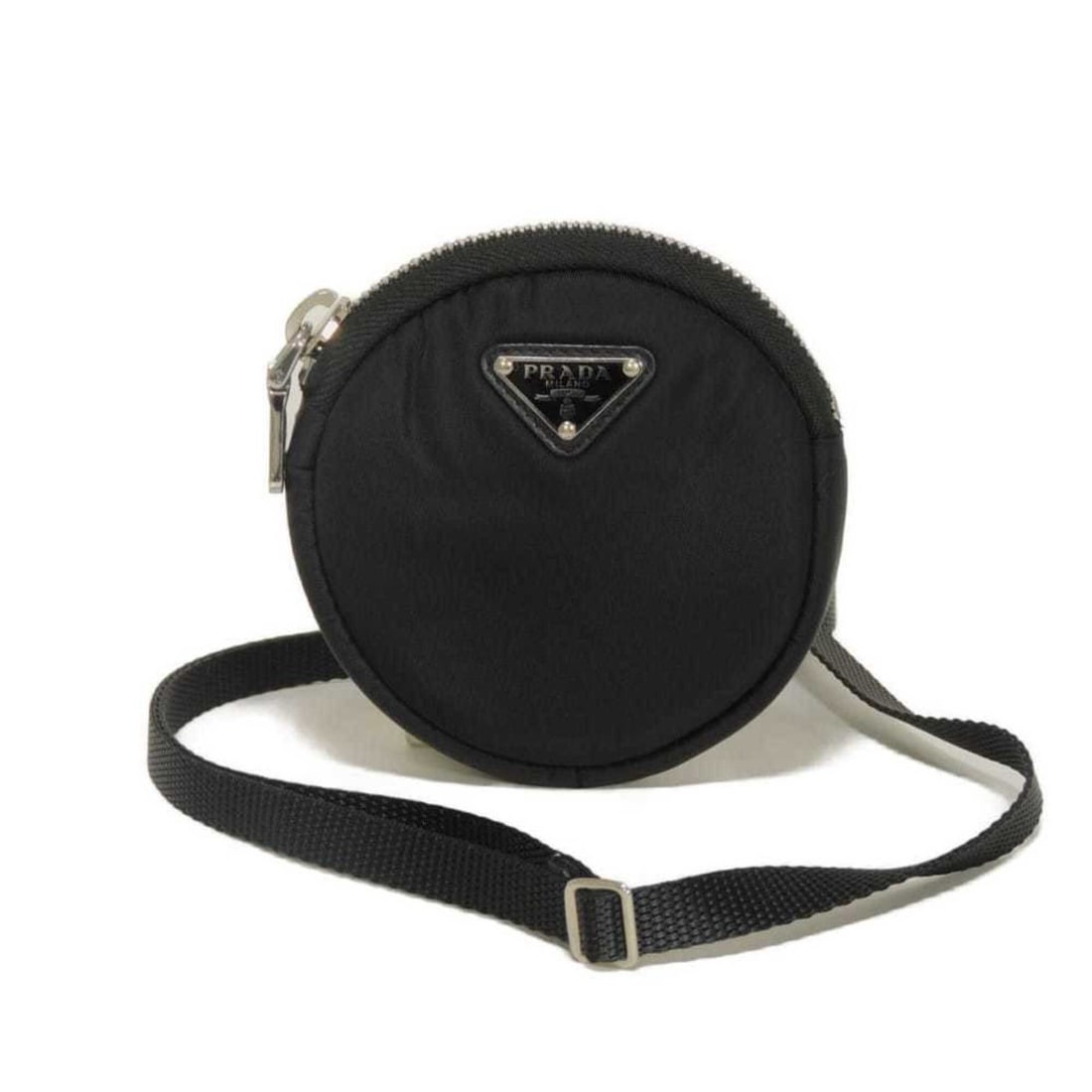 Prada Tessuto Shoulder Bag, Pocket Mini Pouch, Armband, 2-Way Style, Triangle Logo, Nylon, Nero: --- Catalog ---Category: SizeWeight: 82g / 2.89oz.Size (HxWxD): 10cm x 9.5cm x 2cm / 3.93'' x 3.74'' x 0.78''Strap Length: 78cm - 145cm / 30.7'' - 57.08''Handle Length: 17cm / 6.69''Category: DesignTy