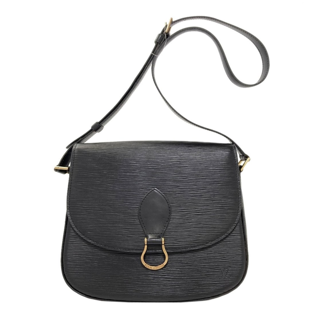 Louis Vuitton M52192 Saint Cloud Shoulder Bag, Epi Leather, Women's LOUIS VUITTON: --- Catalog ---Category: SizeSize (HxWxD): 21.5cm x 25cm x 6cm / 8.46'' x 9.84'' x 2.36''Strap Length: 90.5cm - 108.5cm / 35.62'' - 42.71''Category: DesignType: Shoulder bagColor: BlackGender: WomenMa
