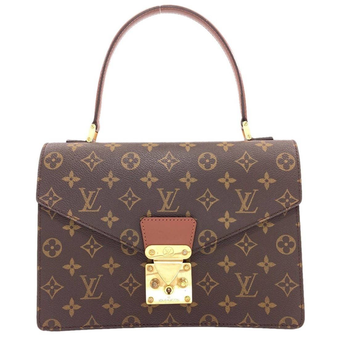 Louis Vuitton M51190 Concorde Handbag, Monogram Canvas, Women's LOUIS VUITTON: --- Catalog ---Category: SizeSize (HxWxD): 18cm x 27cm x 9cm / 7.08'' x 10.62'' x 3.54''Handle Length: 33cm / 12.99''Category: DesignType: HandbagColor: MonogramGender: WomenMaterial: Monogram Categor
