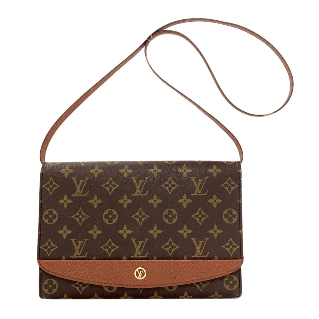 Louis Vuitton M51798 Bordeaux 24 Shoulder Bag Monogram Canvas Women's LOUIS VUITTON: --- Catalog ---Category: SizeSize (HxWxD): 18.5cm x 26.5cm x 3.5cm / 7.28'' x 10.43'' x 1.37''Strap Length: 100.5cm / 39.56''Category: DesignType: Shoulder bagColor: MonogramGender: WomenMaterial: Mon