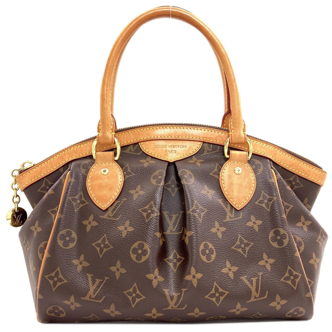 Louis Vuitton M40143 Tivoli PM Handbag, Monogram Canvas, Women's LOUIS VUITTON: --- Catalog ---Category: SizeSize (HxWxD): 22cm x 35cm x 11cm / 8.66'' x 13.77'' x 4.33''Handle Length: 32cm / 12.59''Category: DesignType: HandbagColor: MonogramGender: WomenClosure: ZipperMaterial: 