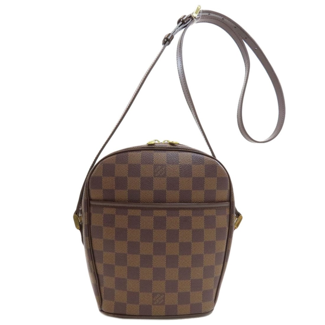 Louis Vuitton N51294 Ipanema PM Shoulder Bag, Damier Canvas, Women's LOUIS VUITTON: --- Catalog ---Category: SizeSize (HxWxD): 22cm x 21cm x 7.5cm / 8.66'' x 8.26'' x 2.95''Strap Length: 115cm - 127.5cm / 45.27'' - 50.19''Category: DesignType: Shoulder bagColor: Damier Canvas, EbeneG