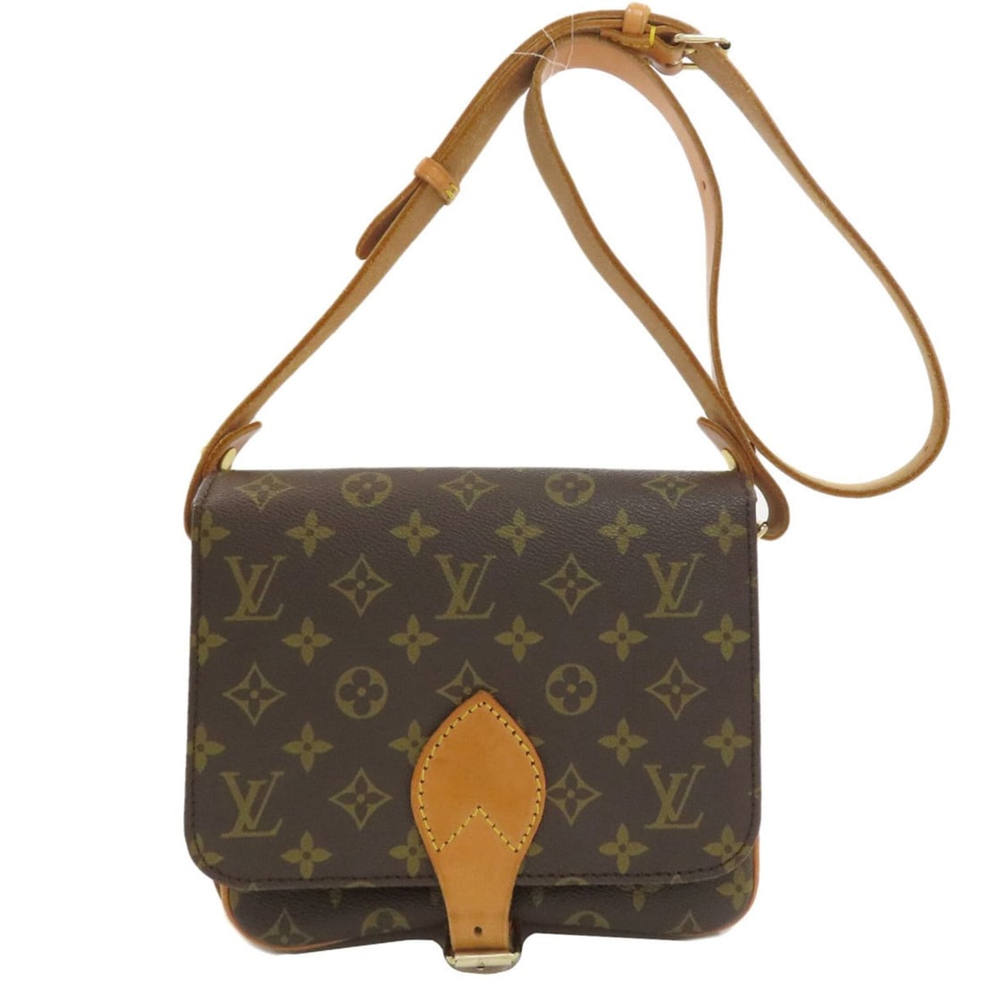 Louis Vuitton M51253 Cartouchiere MM Shoulder Bag, Monogram Canvas, Women's LOUIS VUITTON (1 of 20)