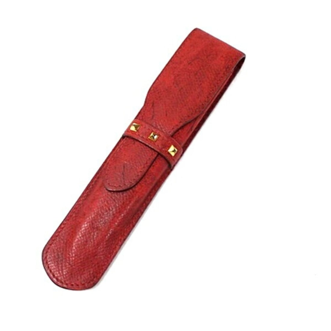 Hermes Pen Case Red HERMES Women's Pencil: --- Catalog ---Category: SizeSize (LxWxD): 16cm x 3cm x 1cm / 6.29'' x 1.18'' x 0.39''Category: DesignType: Pen caseColor: Red colorMaterial: LeatherCategory: GeneralBrand: Hermes--- Item List ---Sect