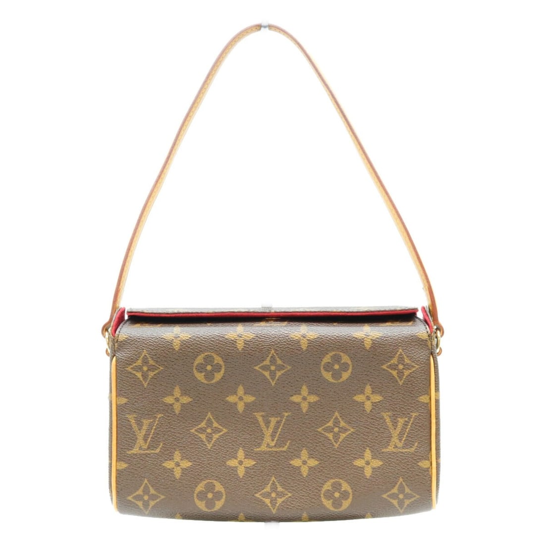 LOUIS VUITTON M51900 Monogram Recital Shoulder Bag, Brown with Gold Hardware, Women's: --- Catalog ---Category: SizeSize (HxWxD): 12.5cm x 20cm x 6.5cm / 4.92'' x 7.87'' x 2.55''Category: DesignType: Handbag, Shoulder bagColor: BrownGender: WomenMaterial: Monogram Hardware Color: GoldCa