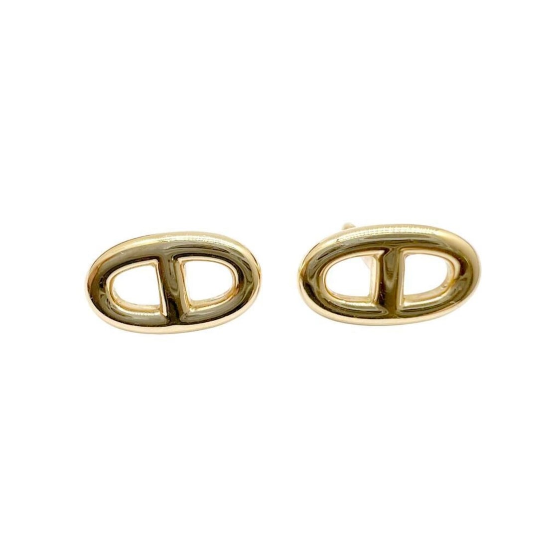 HERMES Chaine d'Ancre Farandole Earrings, 18K Pink Gold, Men's & Women's: --- Catalog ---Category: SizeWeight: 2.3g / 0.08oz.Size (HxWxD): 5.70mm x 9.60mm / 0.22'' x 0.38''Category: DesignType: Stud earringsColor: Pink goldGender: Men,WomenMaterial: Pink gold (18K)Metal Pur