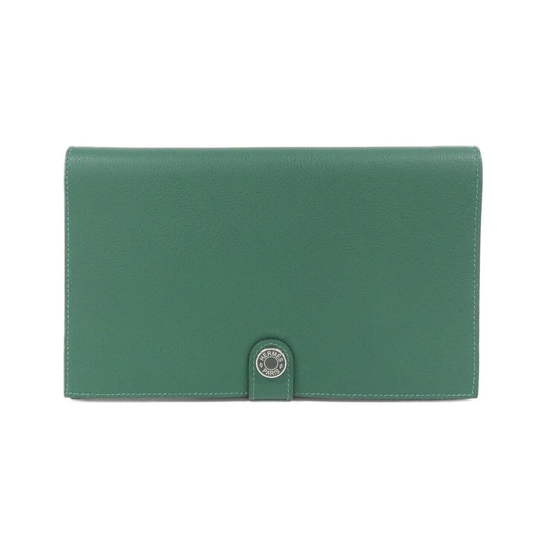 Hermes RMS Toutainman Verso 085234CK Billfold: --- Catalog ---Category: SizeSize (HxWxD): 13cm x 21cm x 1.5cm / 5.11'' x 8.26'' x 0.59''Category: DesignType: Long bill wallet (bi-fold)Color: Green, Vert fonceGender: Women,MenCategory: GeneralMPN: