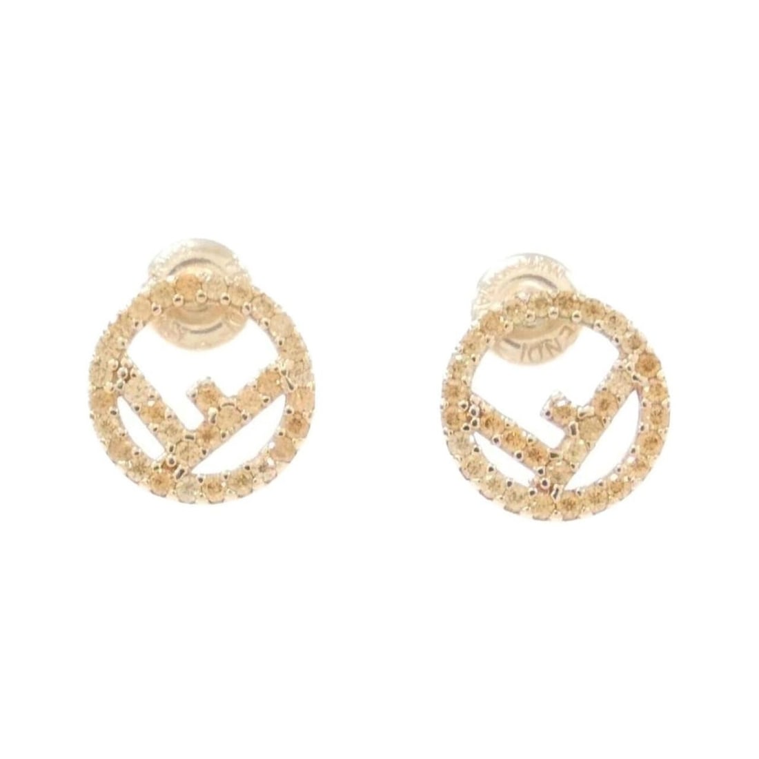 Fendi 8AG738 6DM Earrings: --- Catalog ---Category: SizeSize (HxWxD): 10.00mm x 10.00mm / 0.39'' x 0.39''Category: DesignType: Stud earringsColor: Rose goldGender: WomenCategory: GeneralMPN: 8AG738 6DMBrand: Fendi--- Item List