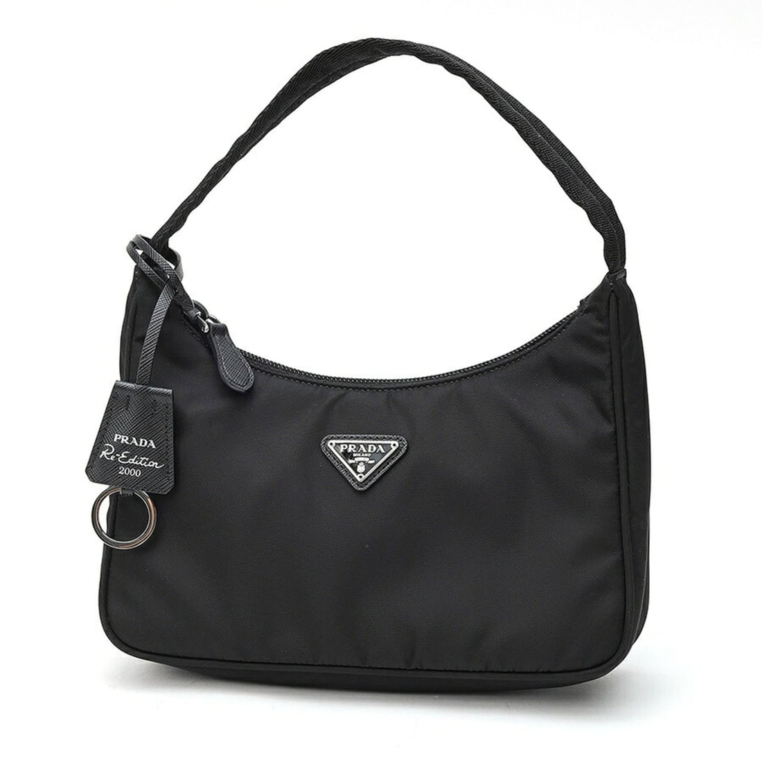 Prada Re-Edition 2000 Re-Nylon Mini Bag Shoulder 1NE515 Nylon Black: --- Catalog ---Category: SizeSize (HxWxD): 17cm x 22cm x 6cm / 6.69'' x 8.66'' x 2.36''Category: DesignType: Shoulder bagColor: BlackGender: WomenMaterial: Nylon Category: GeneralBrand: PradaCountry o