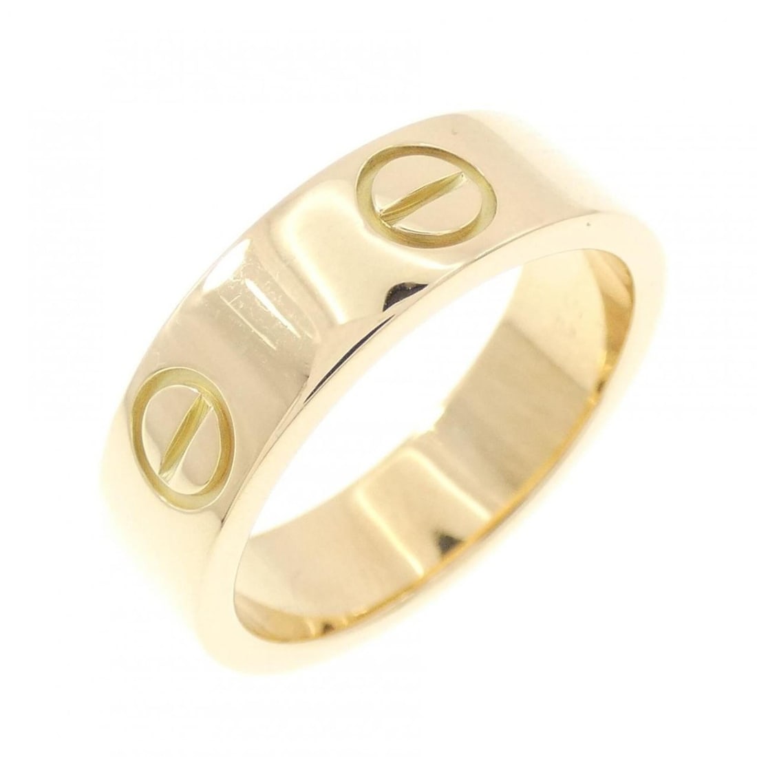Cartier Love Ring: --- Catalog ---Category: SizeUS Size: 6.5Brand Size: 52Category: DesignType: Band ringColor: Yellow goldGender: WomenMaterial: Yellow gold (18K)Category: GeneralMPN: B4084600Brand: Cartier--- Item