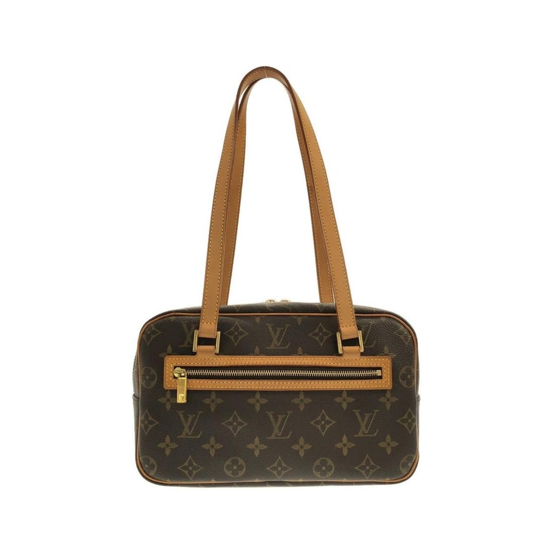 Louis Vuitton Monogram Cite MM M51182 Shoulder Bag: --- Catalog ---Category: SizeWeight: 500g / 1.1lb.Size (HxWxD): 16cm x 25cm x 10cm / 6.29'' x 9.84'' x 3.93''Strap Length: 60cm / 23.62''Category: DesignType: Shoulder bagColor: MarronGender: