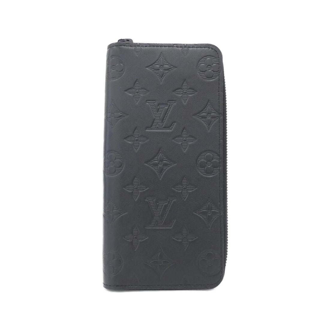 Louis Vuitton Monogram Shadow Zippy Wallet Vertical M62902: --- Catalog ---Category: SizeSize (HxWxD): 20cm x 10cm x 2cm / 7.87'' x 3.93'' x 0.78''Category: DesignType: Long wallet (bi-fold)Color: BlackGender: MenMaterial: Leather Leather/Fur Type: Calf