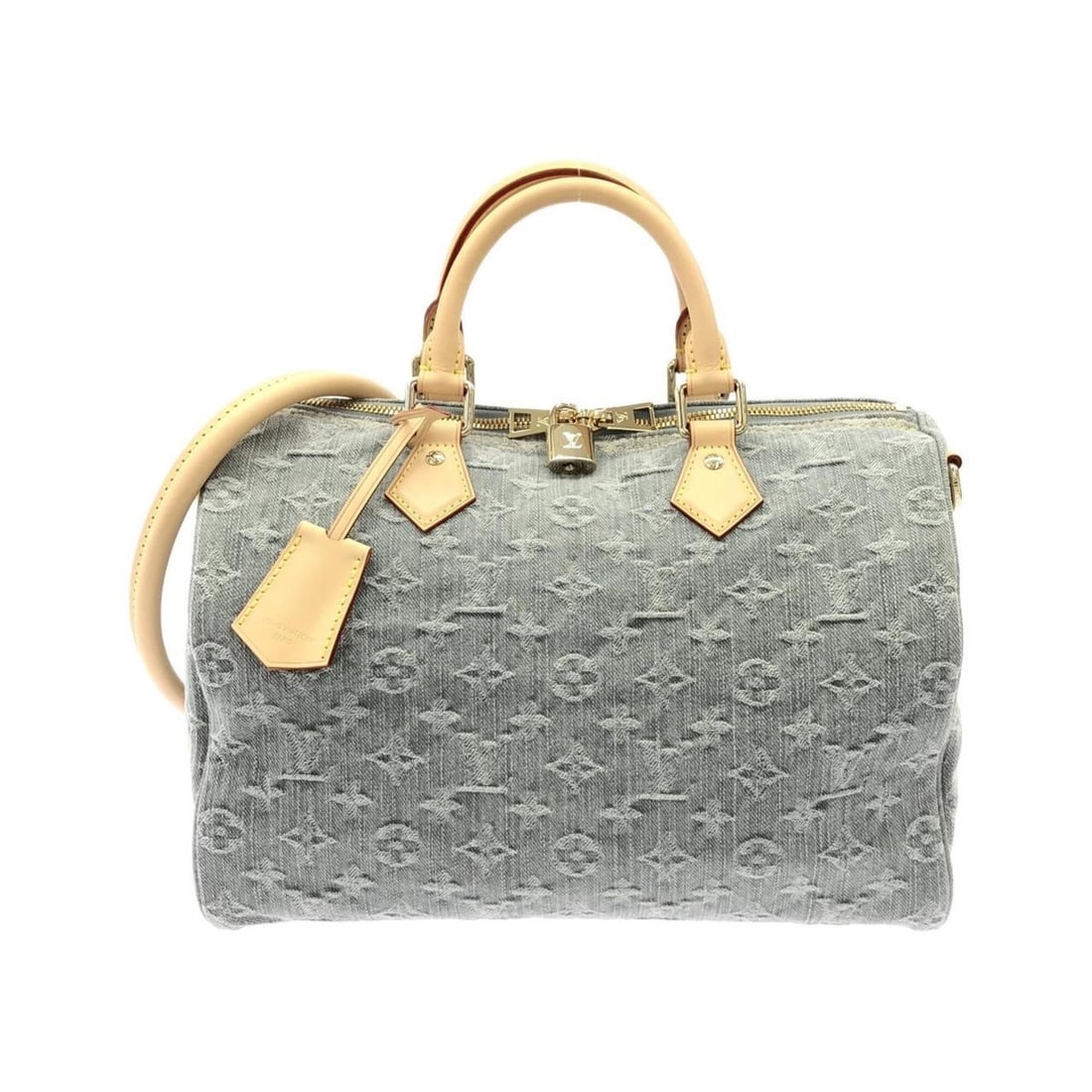 Louis Vuitton Monogram Denim Speedy Soft 30cm M13344 Shoulder Bag: --- Catalog ---Category: SizeWeight: 790g / 1.74lb.Size (HxWxD): 24cm x 31cm x 17cm / 9.44'' x 12.2'' x 6.69''Strap Length: 61cm / 24.01''Handle Length: 30cm / 11.81''Category: DesignType: Shoulder