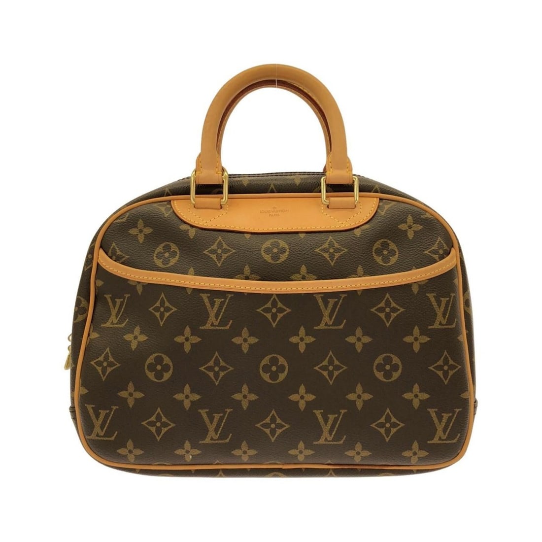 Louis Vuitton Monogram Trouville M42228 Handbag: --- Catalog ---Category: SizeWeight: 710g / 1.56lb.Size (HxWxD): 21cm x 27cm x 10cm / 8.26'' x 10.62'' x 3.93''Handle Length: 26cm / 10.23''Category: DesignType: HandbagColor: MarronGender: