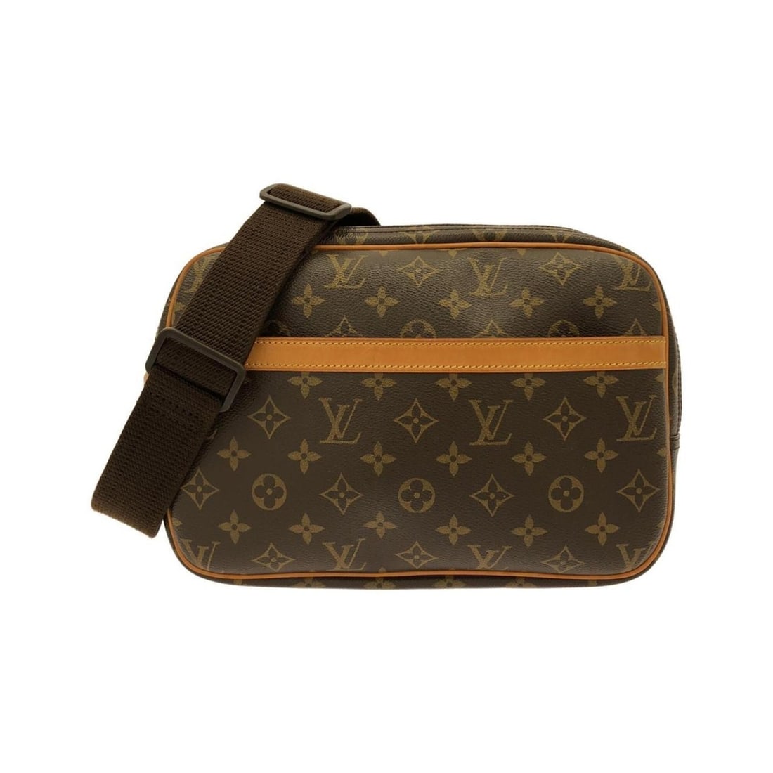 Louis Vuitton Monogram Reporter 28cm M45254 Shoulder Bag: --- Catalog ---Category: SizeSize (HxWxD): 20cm x 27cm x 13cm / 7.87'' x 10.62'' x 5.11''Category: DesignType: Shoulder bagColor: MarronGender: Women,MenMaterial: Coated canvas Hardware Color: GoldCat