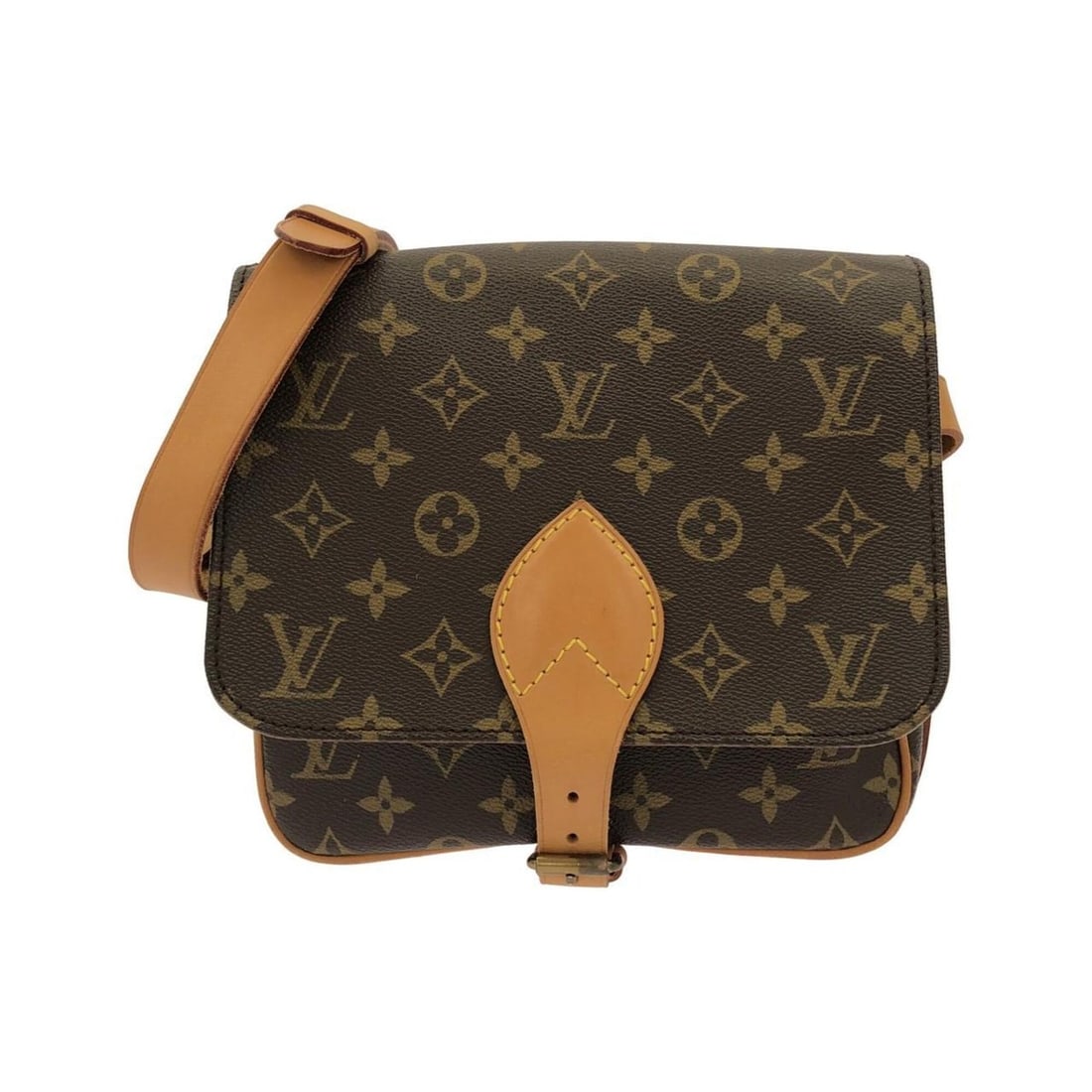 Louis Vuitton Monogram Cartouchiere 22cm M51253 Shoulder Bag: --- Catalog ---Category: SizeWeight: 580g / 1.27lb.Size (HxWxD): 18.5cm x 20cm x 7cm / 7.28'' x 7.87'' x 2.75''Strap Length: 79cm - 110cm / 31.1'' - 43.3''Category: DesignType: Shoulder bagColor: Marr