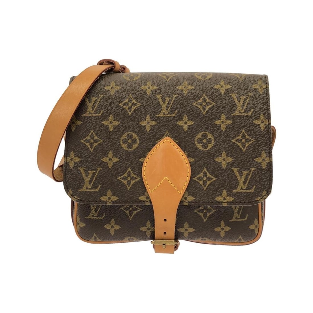 Louis Vuitton Monogram Cartouchiere 22cm M51253 Shoulder Bag: --- Catalog ---Category: SizeWeight: 560g / 1.23lb.Size (HxWxD): 18cm x 21cm x 7cm / 7.08'' x 8.26'' x 2.75''Strap Length: 81cm - 108cm / 31.88'' - 42.51''Category: DesignType: Shoulder bagColor: Marr