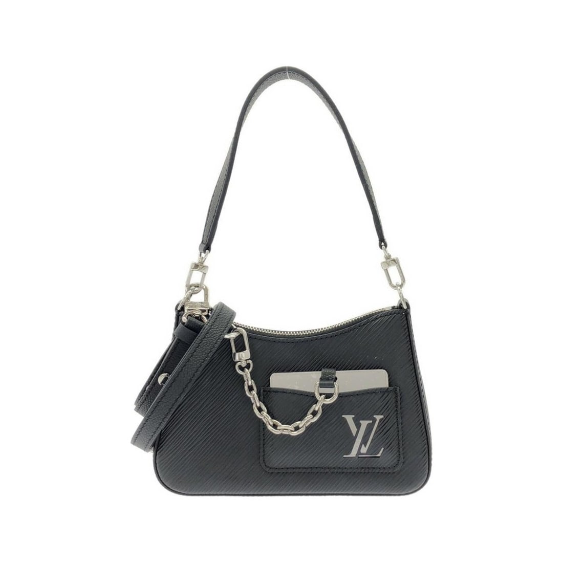 Louis Vuitton Epi Marellini M20998 Shoulder Bag: --- Catalog ---Category: SizeSize (HxWxD): 12.5cm x 20cm x 6cm / 4.92'' x 7.87'' x 2.36''Category: DesignType: Shoulder bagColor: BlackGender: Women,MenMaterial: Leather Leather/Fur Type: CalfskinCate