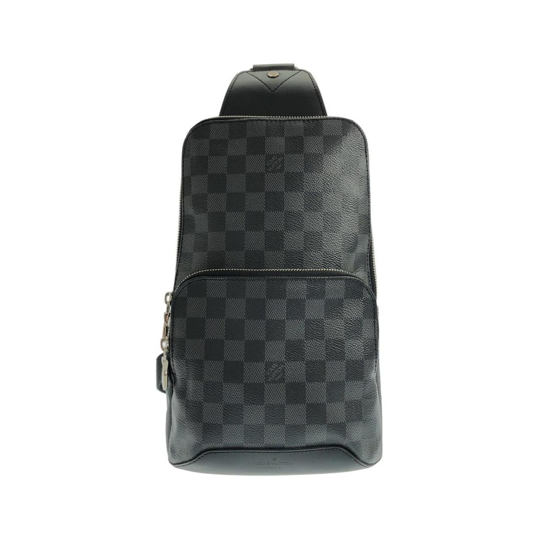 Louis Vuitton Damier Graphite Avenue Sling Bag N41719 Shoulder: --- Catalog ---Category: SizeSize (HxWxD): 31cm x 19cm x 5cm / 12.2'' x 7.48'' x 1.96''Category: DesignType: Shoulder bagColor: Dark gray, GraphiteGender: MenMaterial: Coated canvas Category: GeneralM