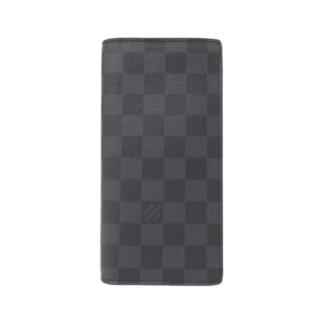 Louis Vuitton Damier Graphite Portefeuille Brazza N62665 Wallet (1 of 10)
