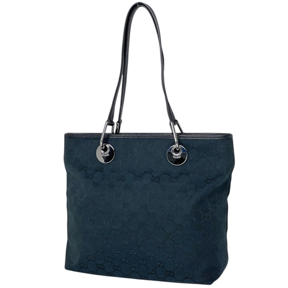 Gucci tote bag, GG pattern, canvas, black, 139552: --- Catalog ---Category: SizeSize (HxWxD): 24.5cm x 26cm x 12cm / 9.64'' x 10.23'' x 4.72''Category: DesignType: Tote bagColor: BlackGender: WomenMaterial: GG canvas , Leather Category: GeneralLine: G