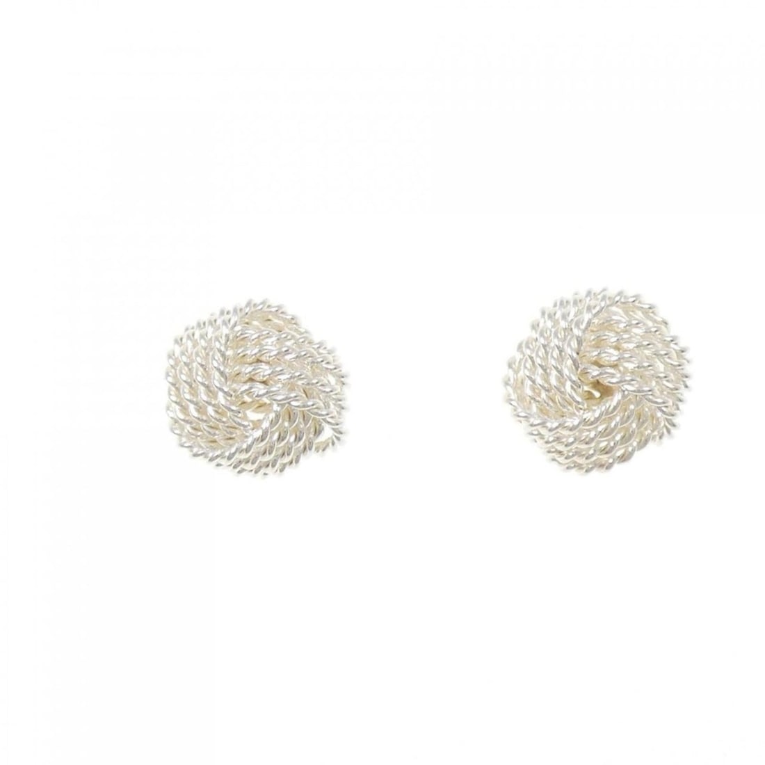 Tiffany Twist Knot Earrings: --- Catalog ---Category: SizeSize (HxWxD): 8.40mm x 9.60mm / 0.33'' x 0.38''Category: DesignType: Stud earringsGender: WomenMaterial: Silver 925Category: GeneralBrand: Tiffany--- Item List ---Section: