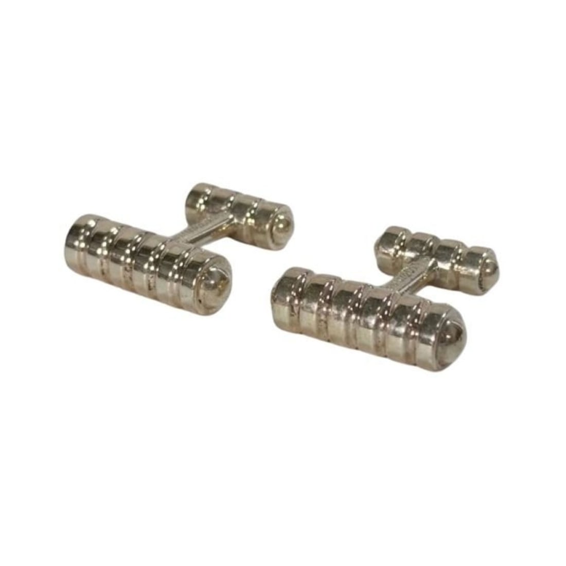 Tiffany & Co. Cufflinks Paloma Picasso Groove SV925 Men's (1 of 14)
