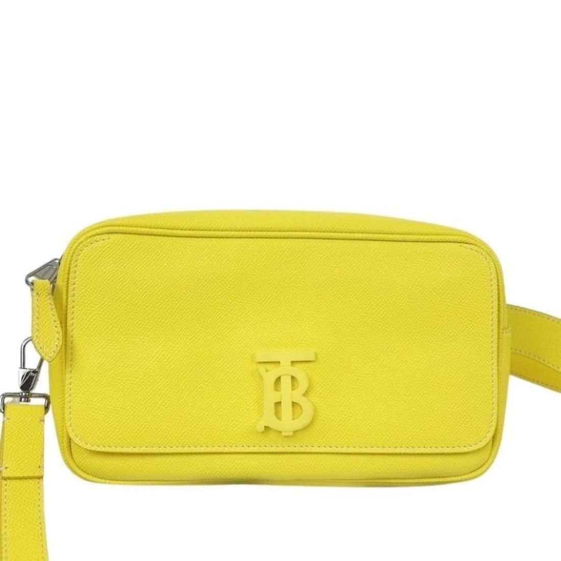 BURBERRY Body Bag TB Belt 8036754 Yellow Leather Men's Women's: --- Catalog ---Category: SizeSize (HxWxD): 13.5cm x 24cm x 5cm / 5.31'' x 9.44'' x 1.96''Category: DesignColor: YellowGender: Men,WomenMaterial: Leather Category: GeneralMPN: 8036754Brand: BurberryCou