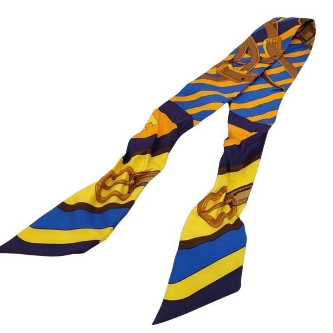 HERMES Ribbon Scarf/Muffler Twilly Multicolor Silk Women's: --- Catalog ---Category: SizeSize (LxW): 85cm x 5cm / 33.46'' x 1.96''Category: DesignType: ScarfColor: Multi-colorGender: WomenMaterial: Silk 100%Category: GeneralLine: TwillyBrand: HermesCountry of