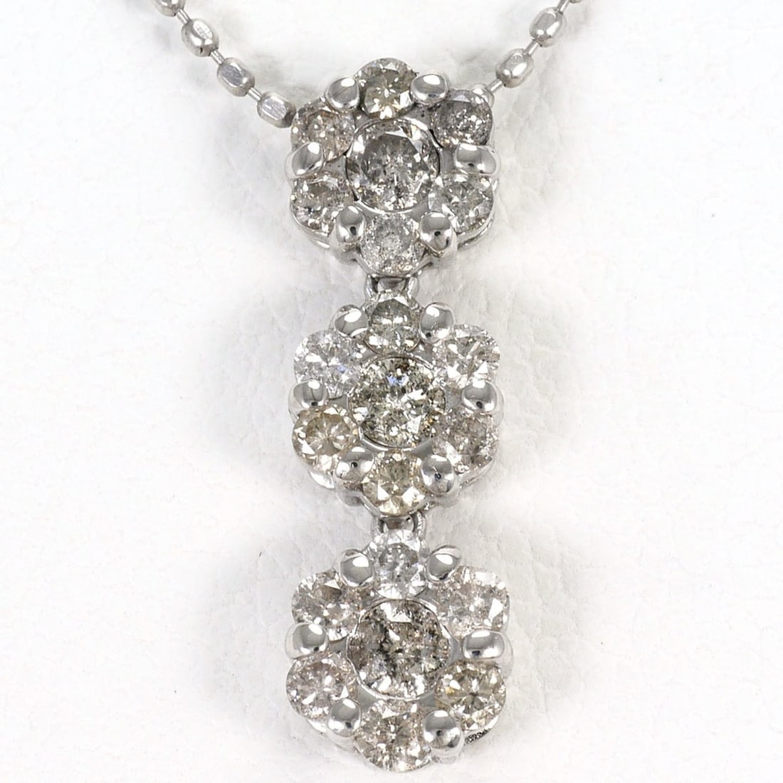 K14 14K WG White Gold Necklace with 0.50ct Diamond, Total Weight 2.0g, 40cm, Jewelry: --- Catalog ---Category: SizeWeight: 2g / 0.07oz.Pendant Size: 18mm x 5mm / 0.7'' x 0.19''Neck Circumference: 40 cm / 15.74''Category: DesignColor: White goldMetal: White GoldStone: DiamondGender: Wom