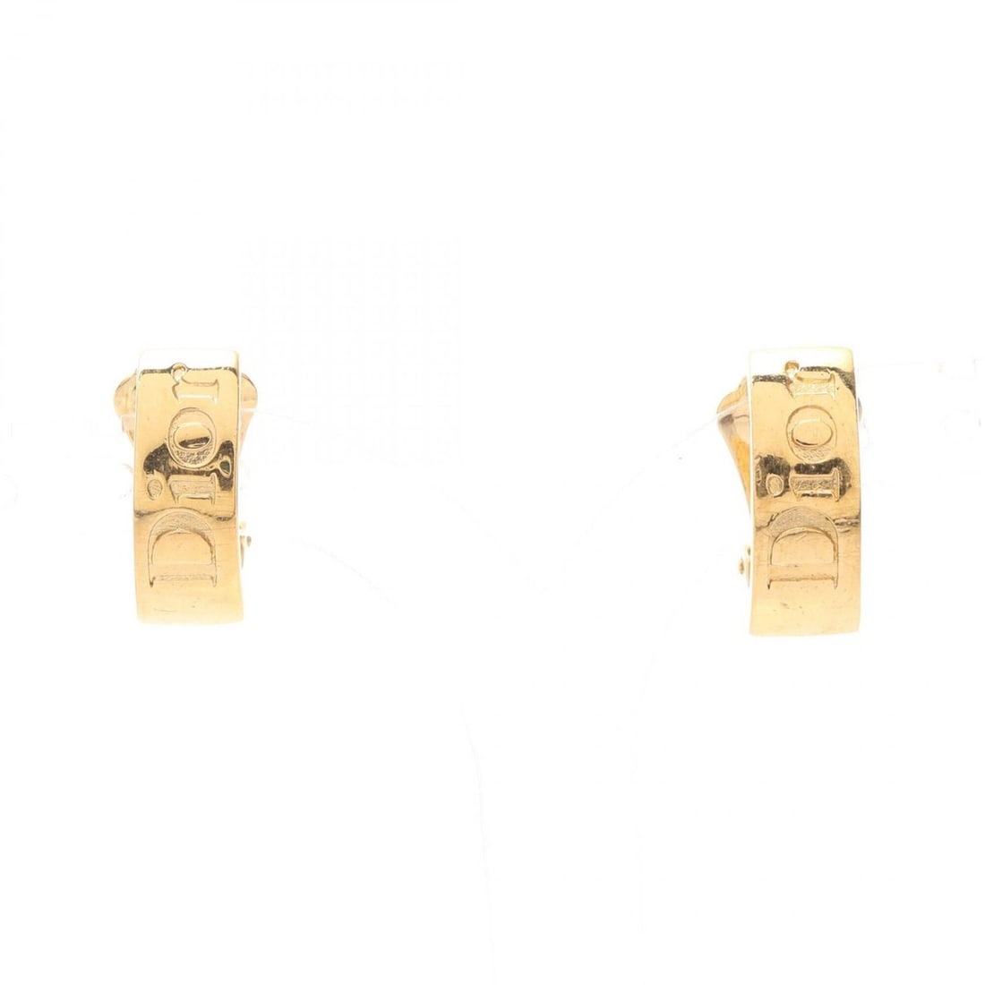 Christian Dior logo earrings, gold-plated jewelry, women's, gold tone.: --- Catalog ---Category: SizeSize (HxWxD): 17.00mm x 6.00mm / 0.67'' x 0.24''Category: DesignType: Clip earringsColor: GoldGender: WomenMaterial: Gold platingCategory: GeneralBrand: Christian Dior--- 