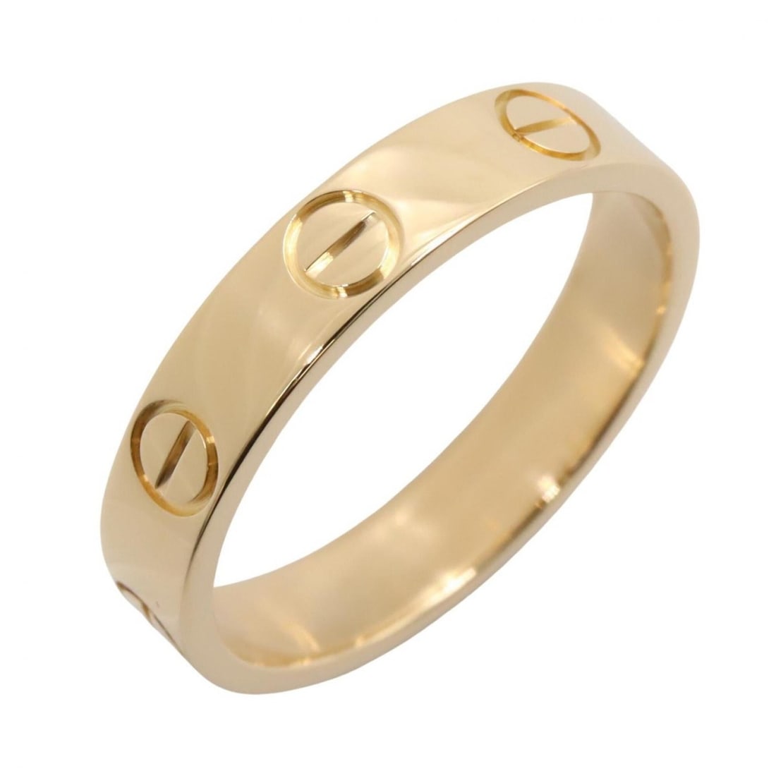 Cartier Mini Love Ring, 18K (Yellow Gold), Women's Jewelry, Gold Tone, B4085000: --- Catalog ---Category: SizeJP Size: 8.5US Size: 4.5Category: DesignType: Band ringColor: GoldGender: WomenMaterial: Yellow gold (18K)Category: GeneralMPN: B4085000Brand: Cartier--- Item List ---Sect