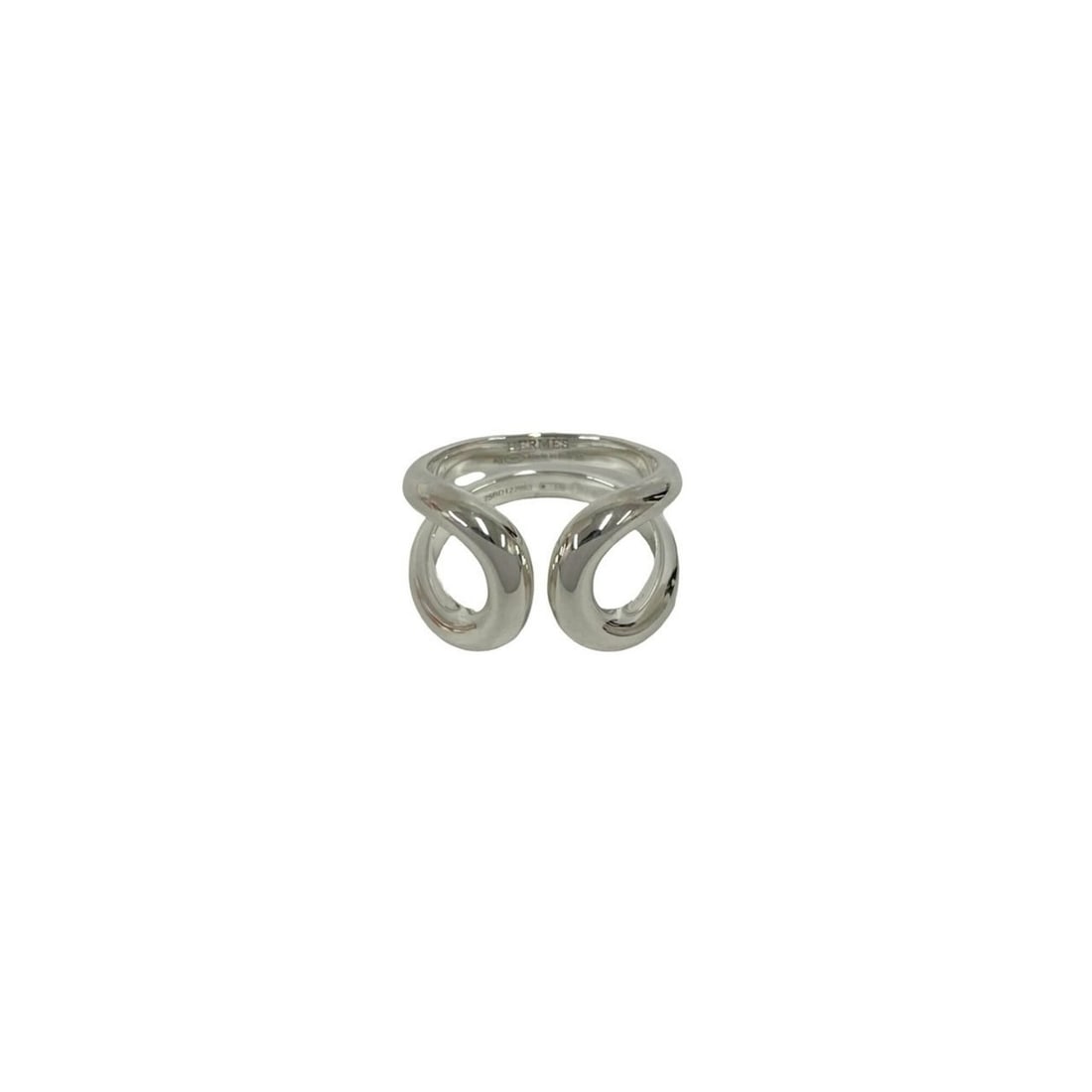 HERMES Lima Ring, Sterling Silver 925, Accessory, Jewelry, Men's, Women's, Silver, 46327: --- Catalog ---Category: SizeJP Size: 13US Size: 6.5Category: DesignType: Band ringColor: SilverGender: Men,WomenMaterial: Silver 925Category: GeneralBrand: Hermes--- Item List ---Section: ConditionRa