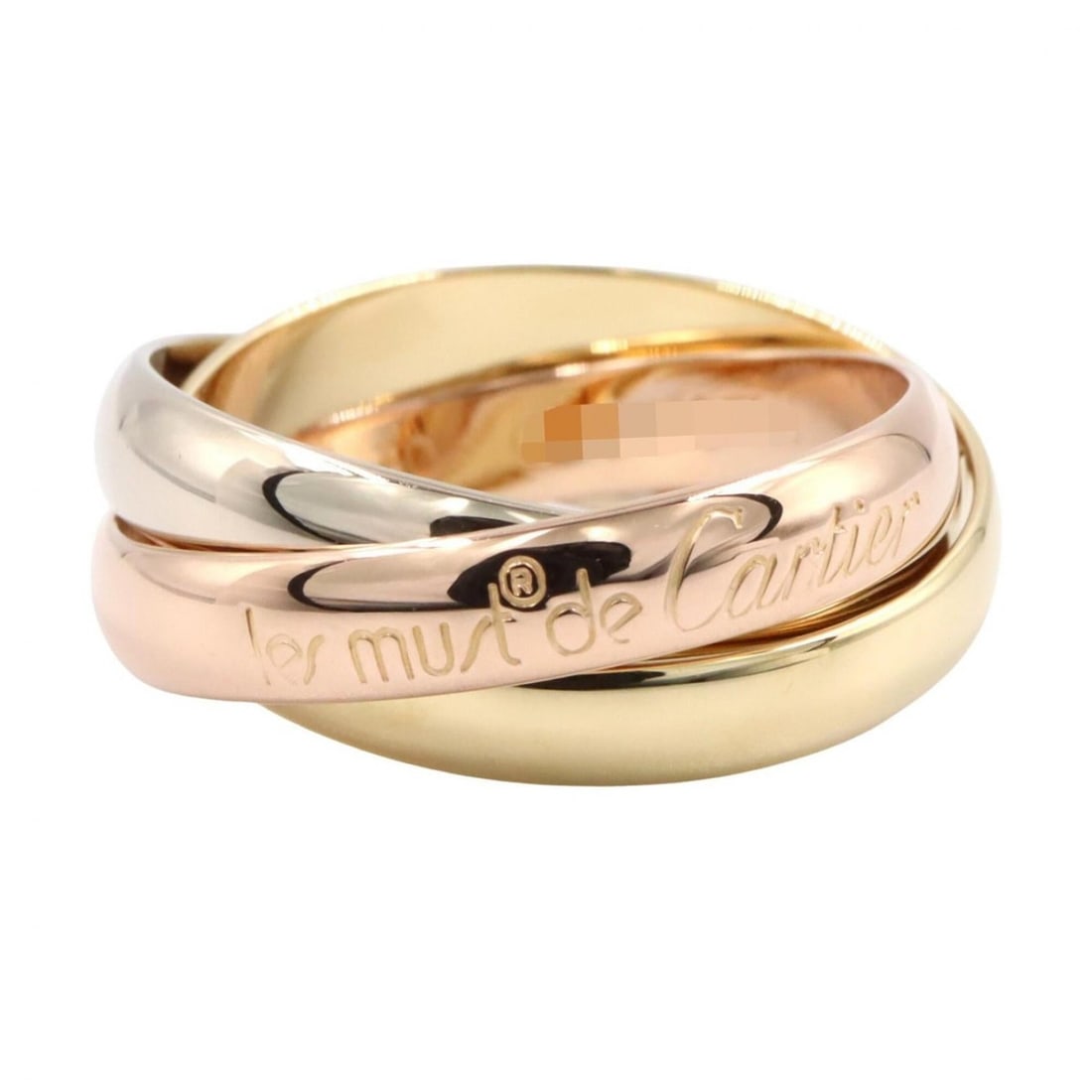 Cartier Trinity Ring - Ring/Finger Jewelry 18K (Yellow Gold), 18KWG (White 18KPG (Pink Gold) Women's: --- Catalog ---Category: SizeJP Size: 10US Size: 5.5Category: DesignType: Band ringColor: Gold, SilverGender: WomenMaterial: Pink gold (18K), White gold (18K), Yellow gold (18K)Category: GeneralBrand: