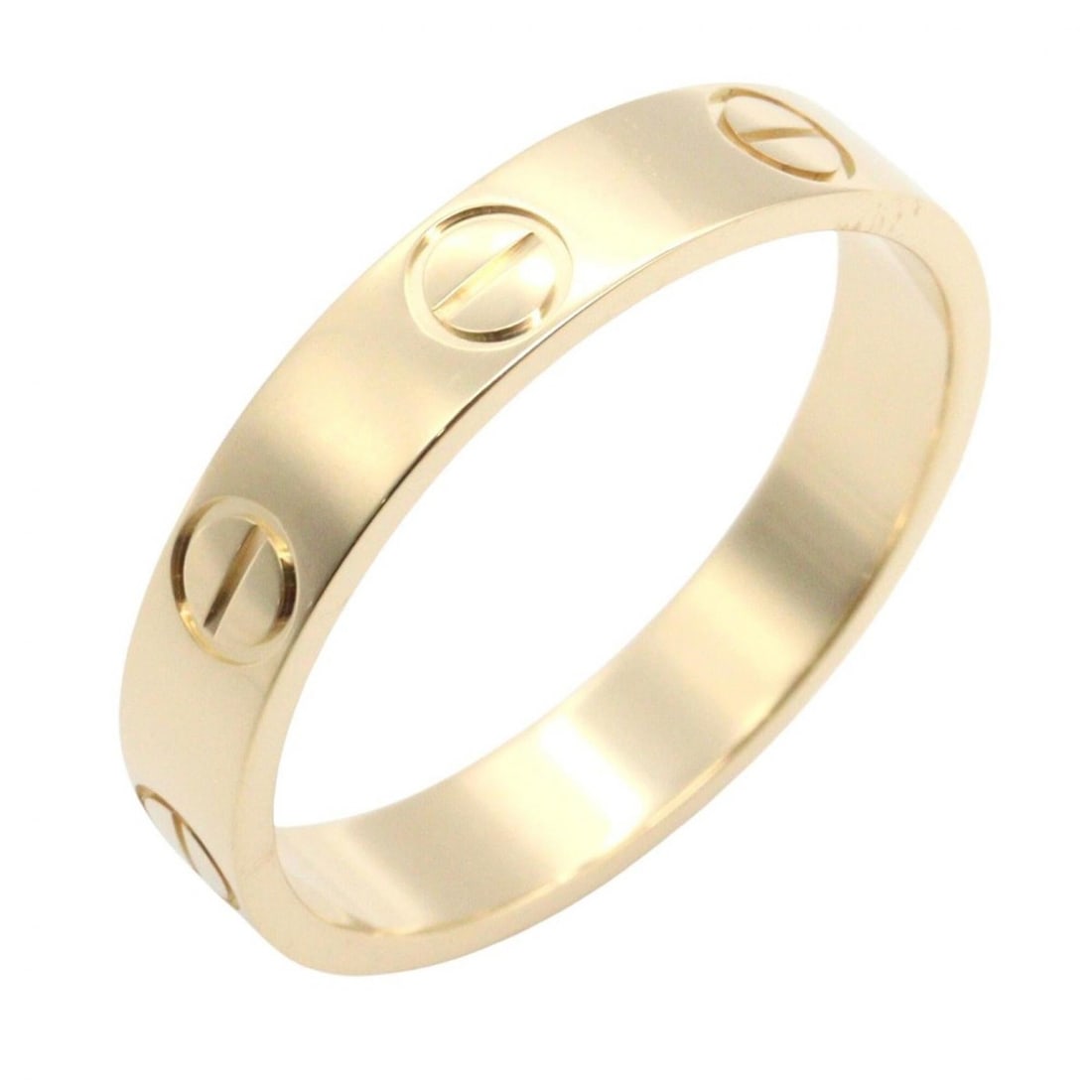 Cartier Mini Love Ring, 18K (Yellow Gold), Women's Jewelry, Gold Tone, B4085000: --- Catalog ---Category: SizeJP Size: 9US Size: 5Category: DesignType: Band ringGender: WomenMaterial: Yellow gold (18K)Category: GeneralMPN: B4085000Brand: Cartier--- Item List ---Section: ConditionR