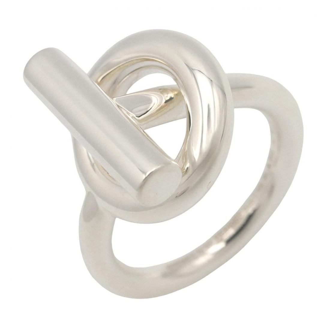 Hermes HERMES Echappé PM Ring - Ring/Finger Jewelry Sterling Silver 925 Men's/Women's Tone: --- Catalog ---Category: SizeJP Size: 11.5US Size: 6Category: DesignType: Band ringColor: SilverGender: Men,WomenMaterial: Silver 925Category: GeneralBrand: Hermes--- Item List ---Section: ConditionRa