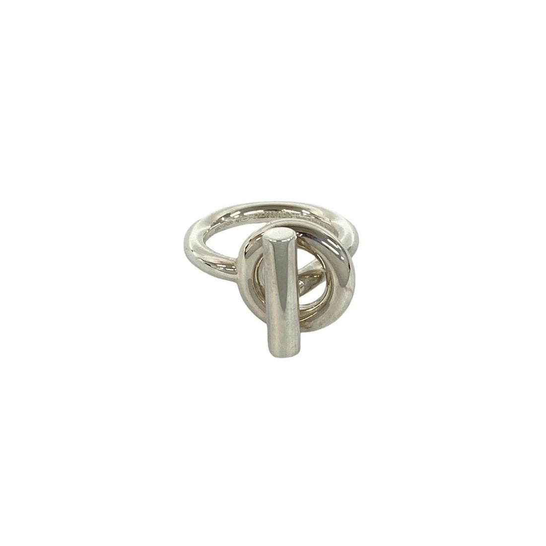HERMES Echappé Ring, Sterling Silver 925, Accessory, Jewelry, Men's, Women's, Silver, 36342: --- Catalog ---Category: SizeJP Size: 11.5US Size: 6Category: DesignType: Band ringColor: SilverGender: Men,WomenMaterial: Silver 925Category: GeneralBrand: Hermes--- Item List ---Section: ConditionRa