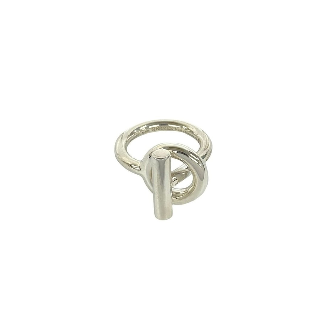 HERMES Echappé Ring, Sterling Silver 925, Accessory, Jewelry, Men's, Women's, Silver, 39240: --- Catalog ---Category: SizeJP Size: 10.5US Size: 5.5Category: DesignType: Band ringColor: SilverGender: Men,WomenMaterial: Silver 925Category: GeneralBrand: Hermes--- Item List ---Section: Condition