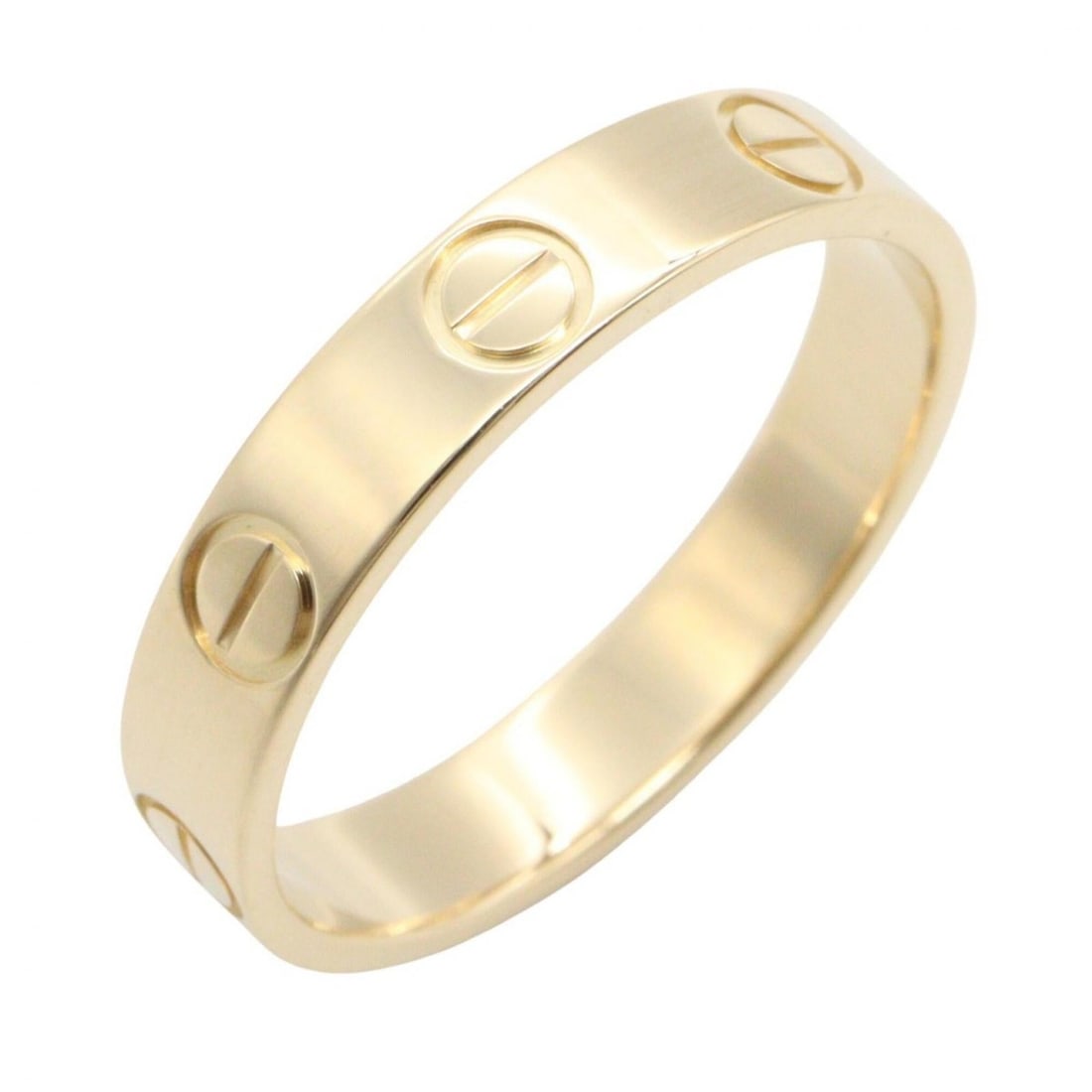 Cartier Mini Love Ring, 18K (Yellow Gold), Women's Jewelry, Gold Tone, B4085000: --- Catalog ---Category: SizeJP Size: 9.5US Size: 5Category: DesignType: Band ringColor: GoldGender: WomenMaterial: Yellow gold (18K)Category: GeneralMPN: B4085000Brand: Cartier--- Item List ---Sectio